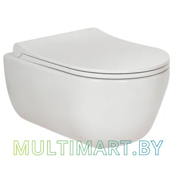 Унитаз Berges Wasserhaus Ego Rimless + Toma Slim (082111)